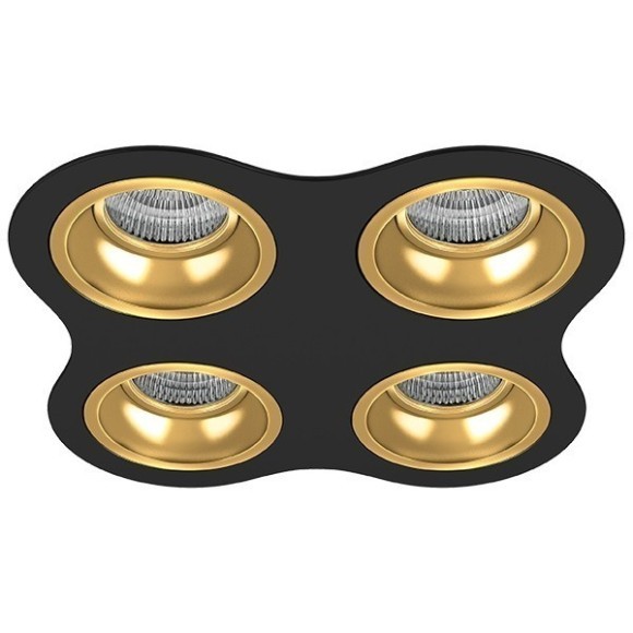 Встраиваемый светильник Lightstar D64703030303 Domino под лампы 4xGU5.3 200W