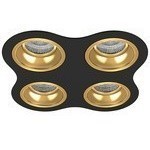 Встраиваемый светильник Lightstar D64703030303 Domino под лампы 4xGU5.3 200W