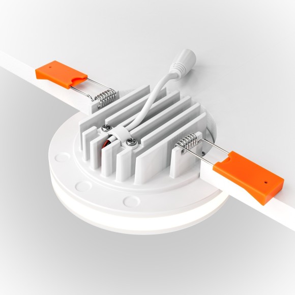 Встраиваемый светильник Maytoni DL2001-L12W4K Phanton светодиодный LED 12W