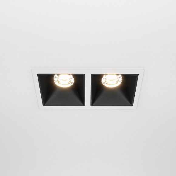 Встраиваемый светильник Maytoni DL043-02-10W3K-SQ-WB Alfa LED светодиодный LED 20W
