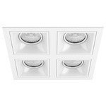Встраиваемый светильник Lightstar D54606060606 Domino под лампы 4xGU5.3 200W