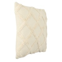 420058 CHEVERY Подушка декоративная L450 B450, наволочка: 100% хлопок, наполнитель: 100% полиэстер, кремовый