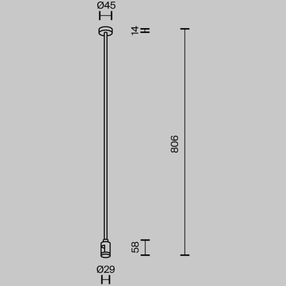 Комплектующие для трековой системы Technical TRA159C-SL1-PT