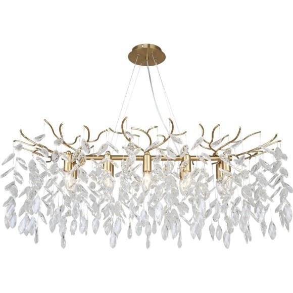 Люстра подвесная хрустальная 2180/05/10PL Stilfort, серия RAMO