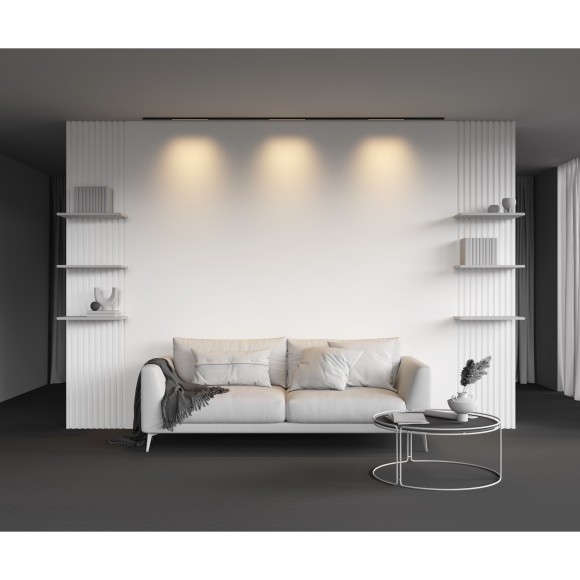 TR190-1-5W2.7K-B Ультратонкий трековый диммируемый по TRIAC 0/1-10V магнитный светодиодный светильник Maytoni Levity CRI90+ 2700К 370Лм 100° 5Вт TR190-1-5W2.7K-B Ультратонкий трековый диммируемый по TRIAC 0/1-10V магнитный светодиодный светильник Maytoni Levity CRI90+ 2700К 370Лм 100° 5Вт