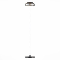 SL6002.405.01 Торшер ST-Luce Черный/Дымчатый LED 1*7W 4000K LAZIO