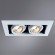 Встраиваемый светильник Arte Lamp A5941PL-2WH CARDANI PICCOLO под лампы 2xGU10 50W