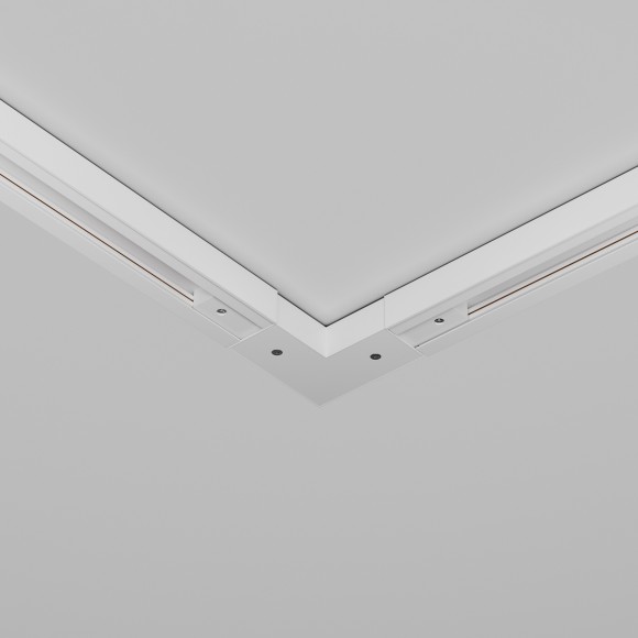 Г-образный соединитель для накладных однофазных шинопроводов Maytoni TRA001CLB-11W