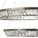 Подвесной светильник  LDP 6031-800-600 CHR