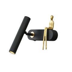 Бра Arte Lamp A2173AP-1BK Albert светодиодная LED 5W