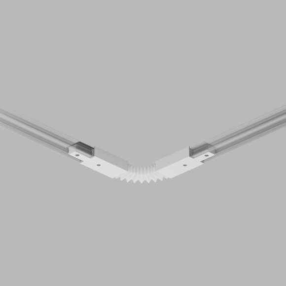 Гибкий соединитель для накладных однофазных шинопроводов Denkirs TR1106-WH Гибкий соединитель для накладных однофазных шинопроводов Denkirs TR1106-WH