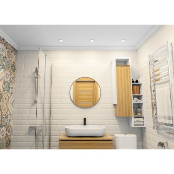 DK3016-WH Встраиваемый светильник влагозащищенный IP65 GU10 белый