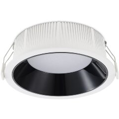 ST755.438.18 Св-к встр. Черный LED 1*18W 3000K 1 620Lm Ra80 120° IP20 D160xH60 100-240V Встраиваемые светильники