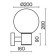 Настенный светильник (бра) Outdoor O598WL-01GR