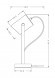 Декоративная настольная лампа Freya FR4004TL-01BBS Elori под лампу 1xE27 25W