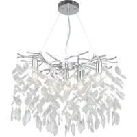 Люстра подвесная хрустальная 2180/09/06P Stilfort, серия RAMO