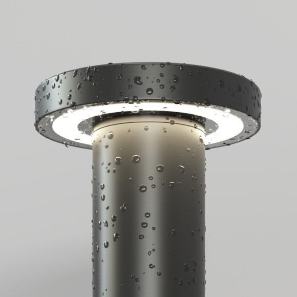 DK9708-BK Ландшафтный светодиодный черный уличный светильник Denkirs DRAMEN IP65 15Вт 3000К 870Лм CRI80 70°