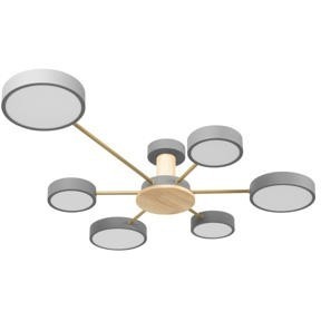 10316/6 Grey Потолочный светильник LOFT IT Sunrise
