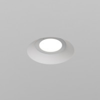 DL136-GU10-W Безрамочнный спот для ПВХ натяжных потолков под лампу GU10. В комплекте 3 белых и 1 черная рамка + антибликовый фильтр Maytoni Intro 2.0 Sharp