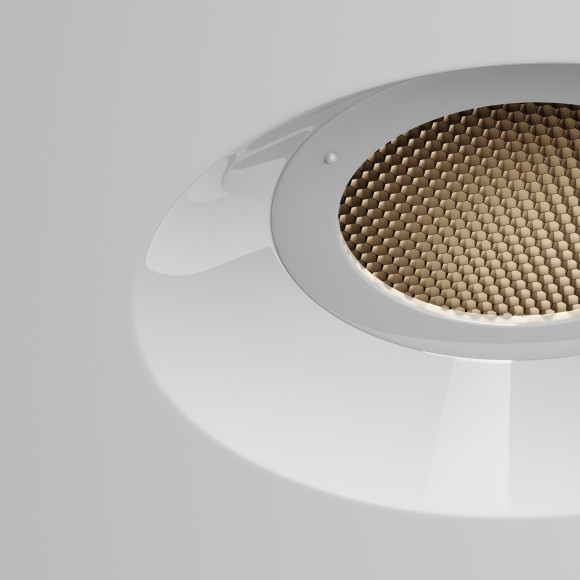 DL136-GU10-W Безрамочнный спот для ПВХ натяжных потолков под лампу GU10. В комплекте 3 белых и 1 черная рамка + антибликовый фильтр Maytoni Intro 2.0 Sharp