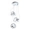 Подвесной светильник с 3 лампами Divinare 5015/02 SP-3 HAZEL под лампы 3xG9 40W