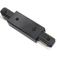 Lightstar Barra 502187-1 Прямой соединитель черный с вводом питания для шинопроводов 50202X(-T), 50203X(-T)