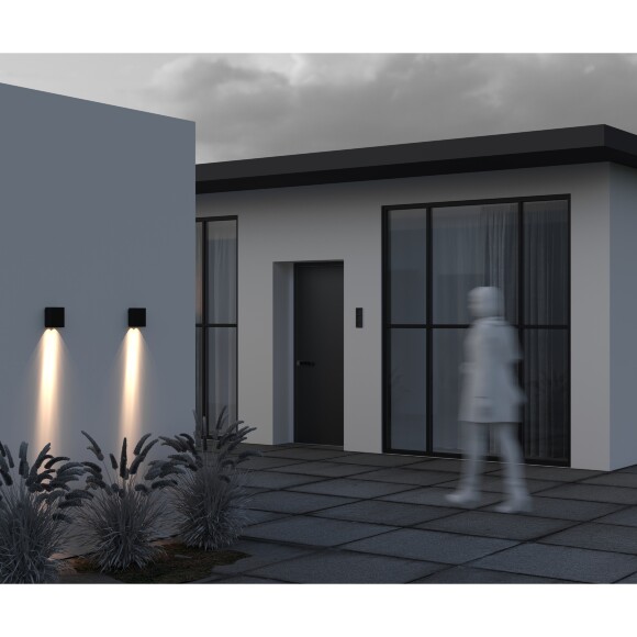 Уличный настенный светильник Outdoor O505WL-L6B3K