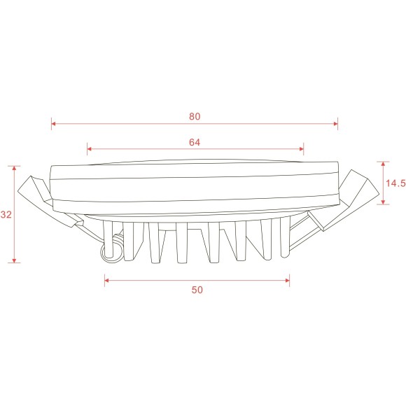 Встраиваемый светильник Maytoni DL2001-L7W4K Phanton светодиодный LED 7W