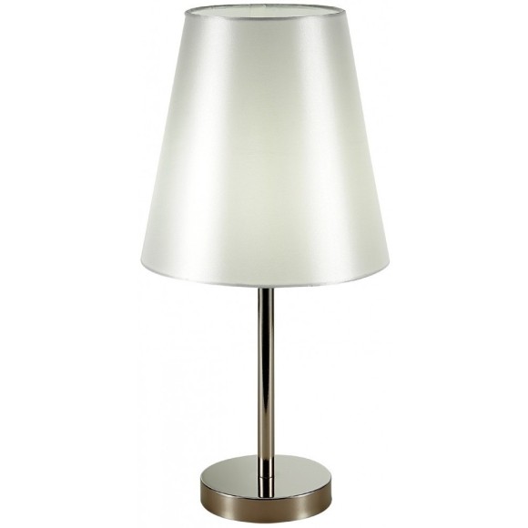 SLE105904-01 Прикроватная лампа Никель/Белый E14 1*40W BELLINO