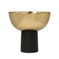 427273 VICTORIAVILLE Декоративная тарелка сталь золотой H230 Ø250