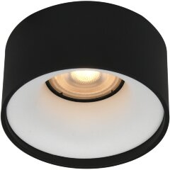 ST260.458.01 Св-к встр. Черный GU10 1*50W IP20 D85xH104 220V Без ламп Встраиваемые светильники