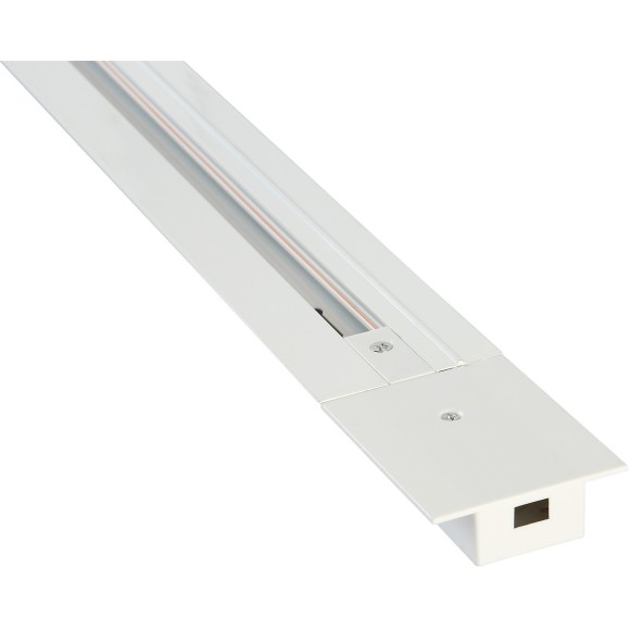 2м белый встраиваемый в ГКЛ однофазный шинопровод Crystal Lux CLT 0.121 01 L2000 WH