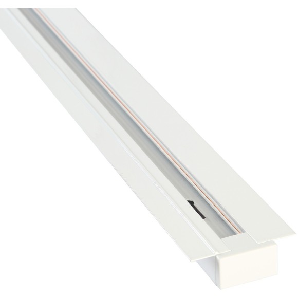 2м белый встраиваемый в ГКЛ однофазный шинопровод Crystal Lux CLT 0.121 01 L2000 WH