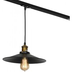 Однофазный двужильный трековый светильник Lussole LSP-9601-TAB NEW YORK под сменную лампу Е27