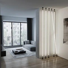 Arte Lamp SKYCROSS NEON A603506N Готовая тросовая неоновая система, длина 6м, шарнирные крепления, блок питания покупается отдельно, питание 24В 12Вт/м 1000лм/м 3000К CRI90+ диоды SMD2835 336шт/м IP20