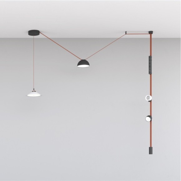 DK5565-WH+BK Cветодиодный светильник на ременный шинопровод Denkirs Belty CRI90+ 3000К 1850Лм 120° 20Вт