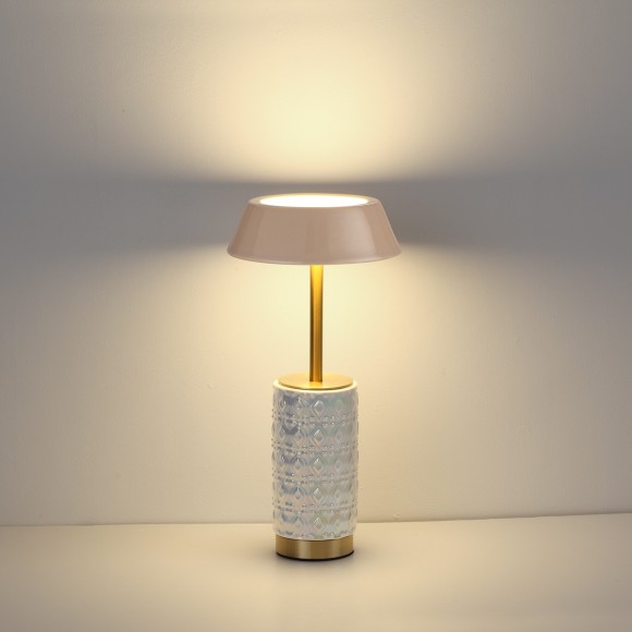 Настольная лампа беспроводная LED*8W 3000K LULU 5454/8TLA