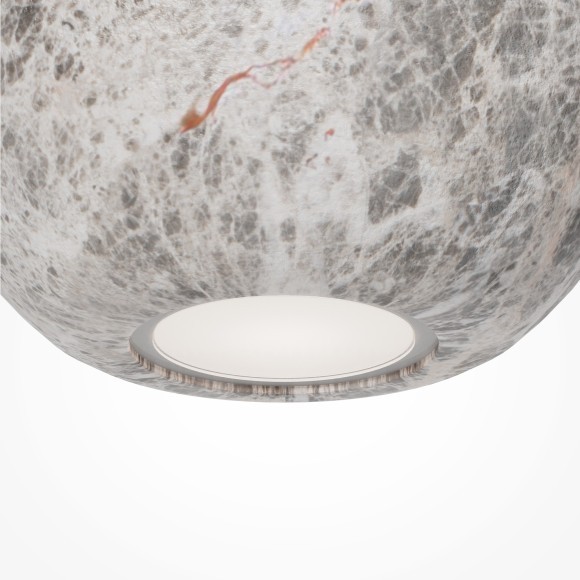 MOD461PL-01GR Подвесной светильник с серым мраморным плафоном и лампой GU10 Maytoni Basic Texture MOD461PL-01GR Подвесной светильник с серым мраморным плафоном и лампой GU10 Maytoni Basic Texture