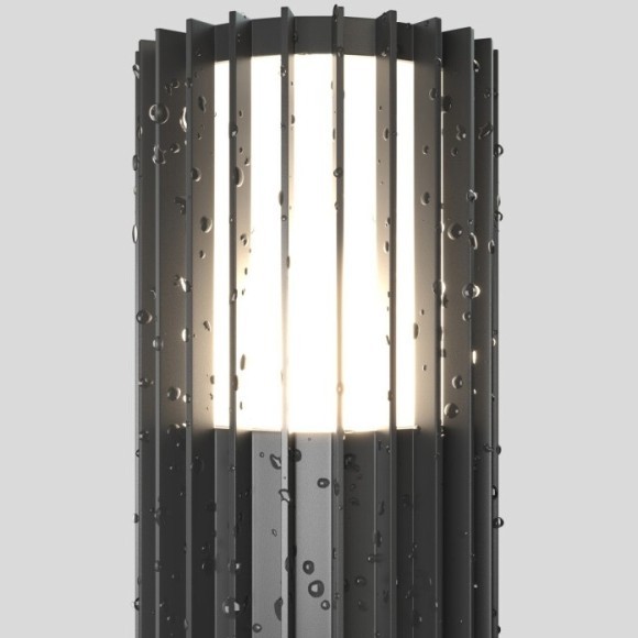 DK9725-BK Ландшафтный черный уличный светильник Denkirs FARSUN IP65 под лампу 1xE27 до 18Вт