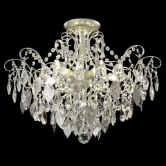 Светильник потолочный Crystal Lux ESMIRALDA PL6 SILVER 0524/106