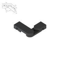 Коннектор поворотный для накладного шинопровода Arte Lamp RAPID-ACCESSORIES A613806R