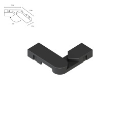 Коннектор поворотный для накладного шинопровода Arte Lamp RAPID-ACCESSORIES A613806R