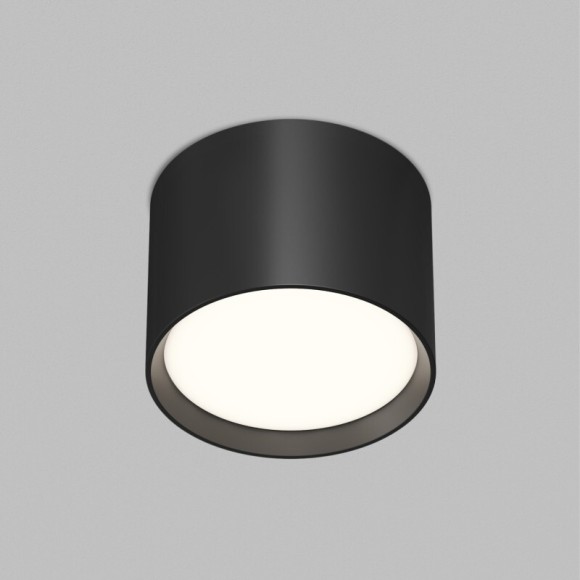 Накладной точечный светильник Denkirs PILLAR DK‑DH2600‑BK (GX53, LED, 15 Вт, IP20, черный, алюминий)