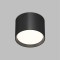 Накладной точечный светильник Denkirs PILLAR DK‑DH2600‑BK (GX53, LED, 15 Вт, IP20, черный, алюминий)