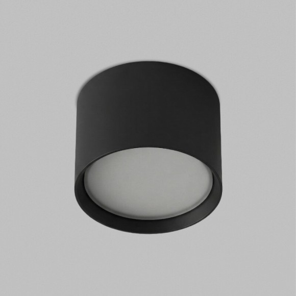 Накладной точечный светильник Denkirs PILLAR DK‑DH2600‑BK (GX53, LED, 15 Вт, IP20, черный, алюминий)