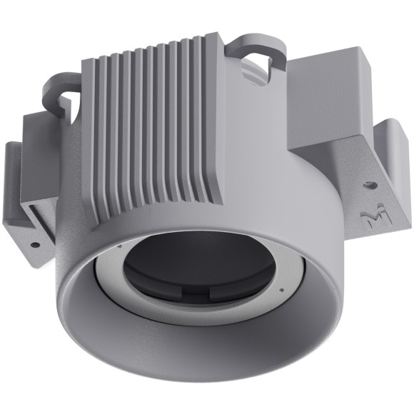 DL137-GU10-W Безрамочнный спот для ПВХ натяжных потолков под лампу GU10. В комплекте 3 белых и 1 черная рамка + антибликовый фильтр Maytoni Intro 2.0 Sharp