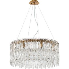 Люстра подвесная хрустальная 2173/05/08P Stilfort, серия Santorini