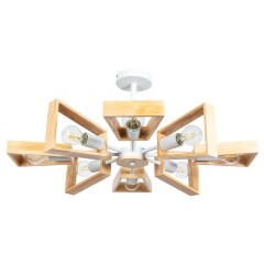 Люстра потолочная Arte Lamp A8030PL-8WH BRUSSELS под лампы 8xE27 60W Люстра потолочная Arte Lamp A8030PL-8WH BRUSSELS под лампы 8xE27 60W