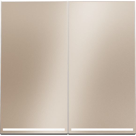 VLSM000410 Клавиши металлические платинового цвета для выключателя и переключателя двухклавишного с подсветкой VOLTUM S70 Metal (платина) VLSM000410 Клавиши металлические платинового цвета для выключателя и переключателя двухклавишного с подсветкой VOLTUM S70 Metal (платина)