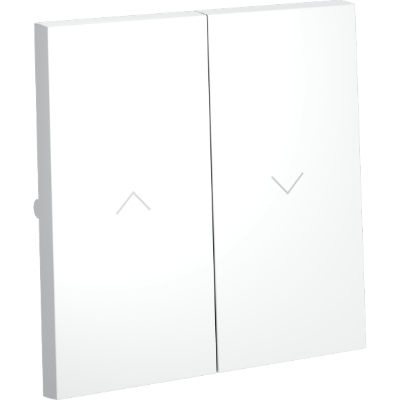 VLS002502 Клавиши для механизма управления жалюзи звонкового типа белого матового цвета VOLTUM S70 (белый матовый)